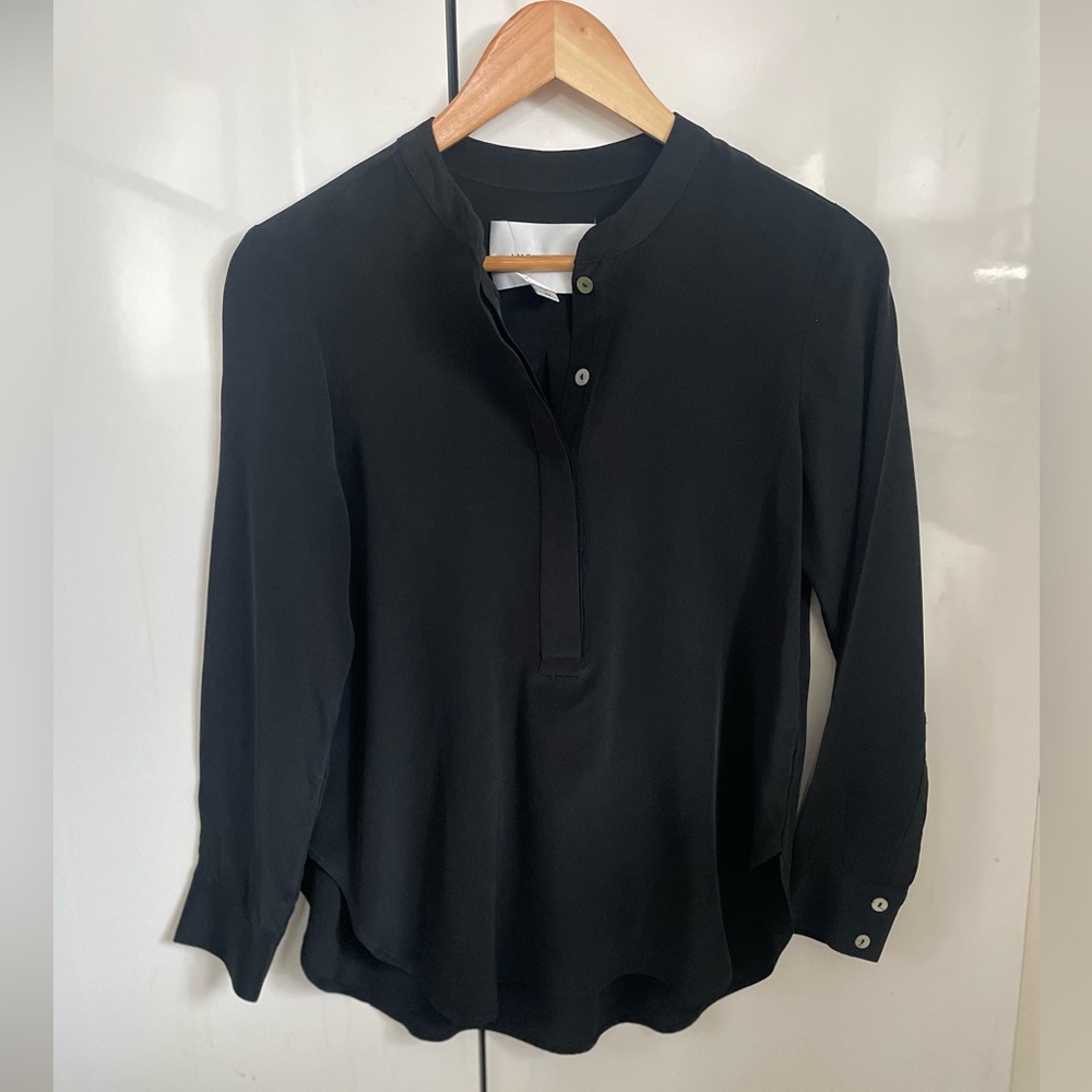 Amour Vert Silk Blouse